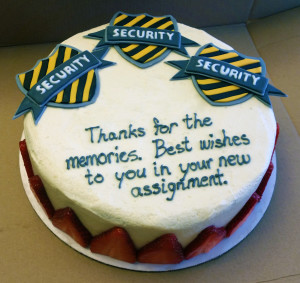 Security cake | The Enchanted Whisk